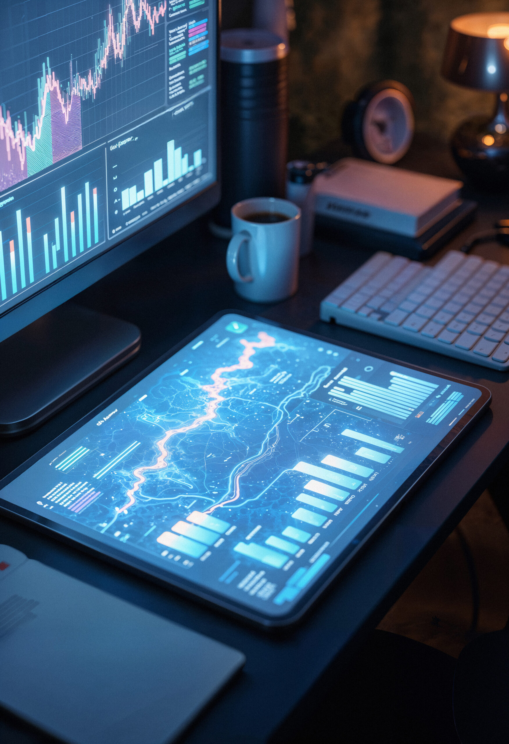 data analysis trading workspace